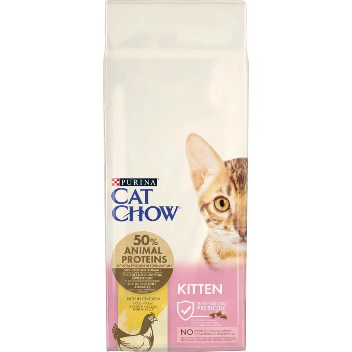 Cat Chow Kitten Tavuklu Yavru Kedi Maması 15 Kg