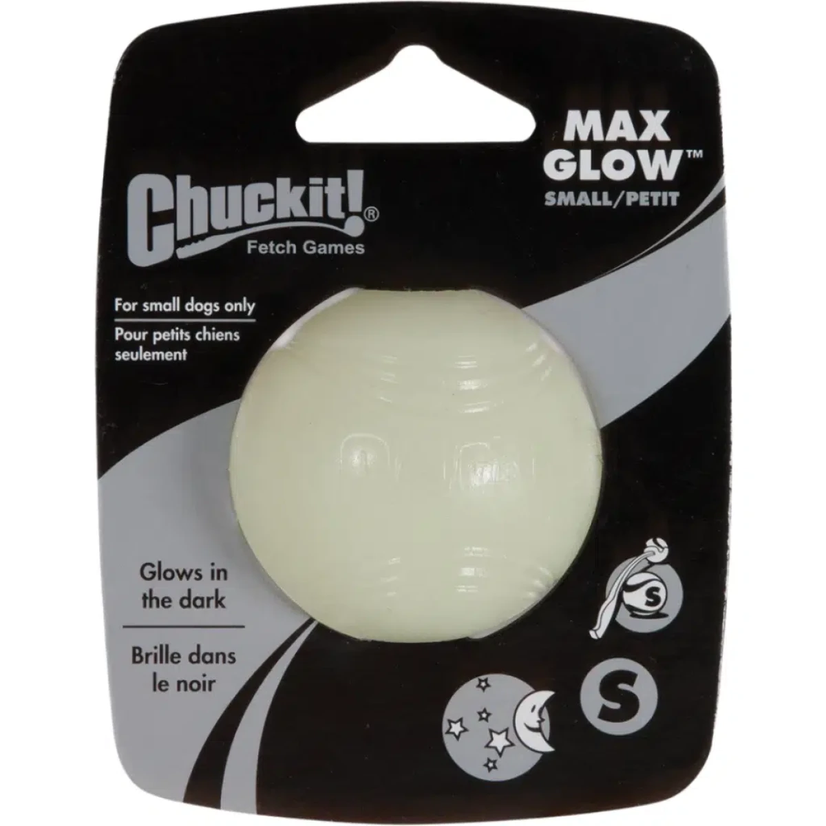 Chuckit! Max Glow Gece Parlayan Köpek Oyun Topu Küçük Boy