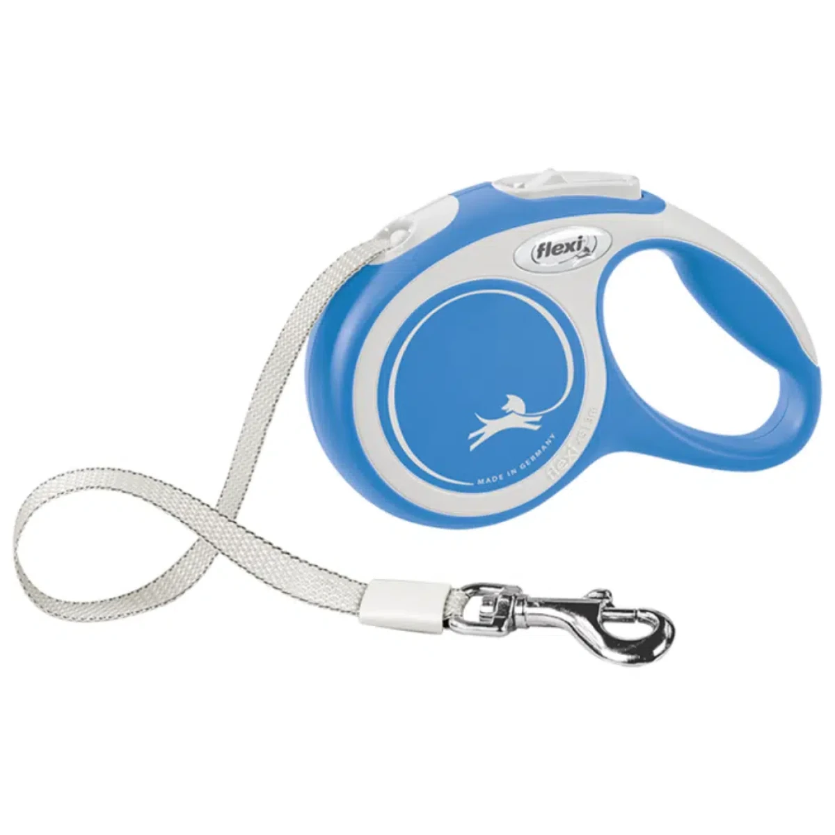 Flexi New Comfort Otomatik Şerit Gezdirme Kayışı 5 Metre Medium Mavi