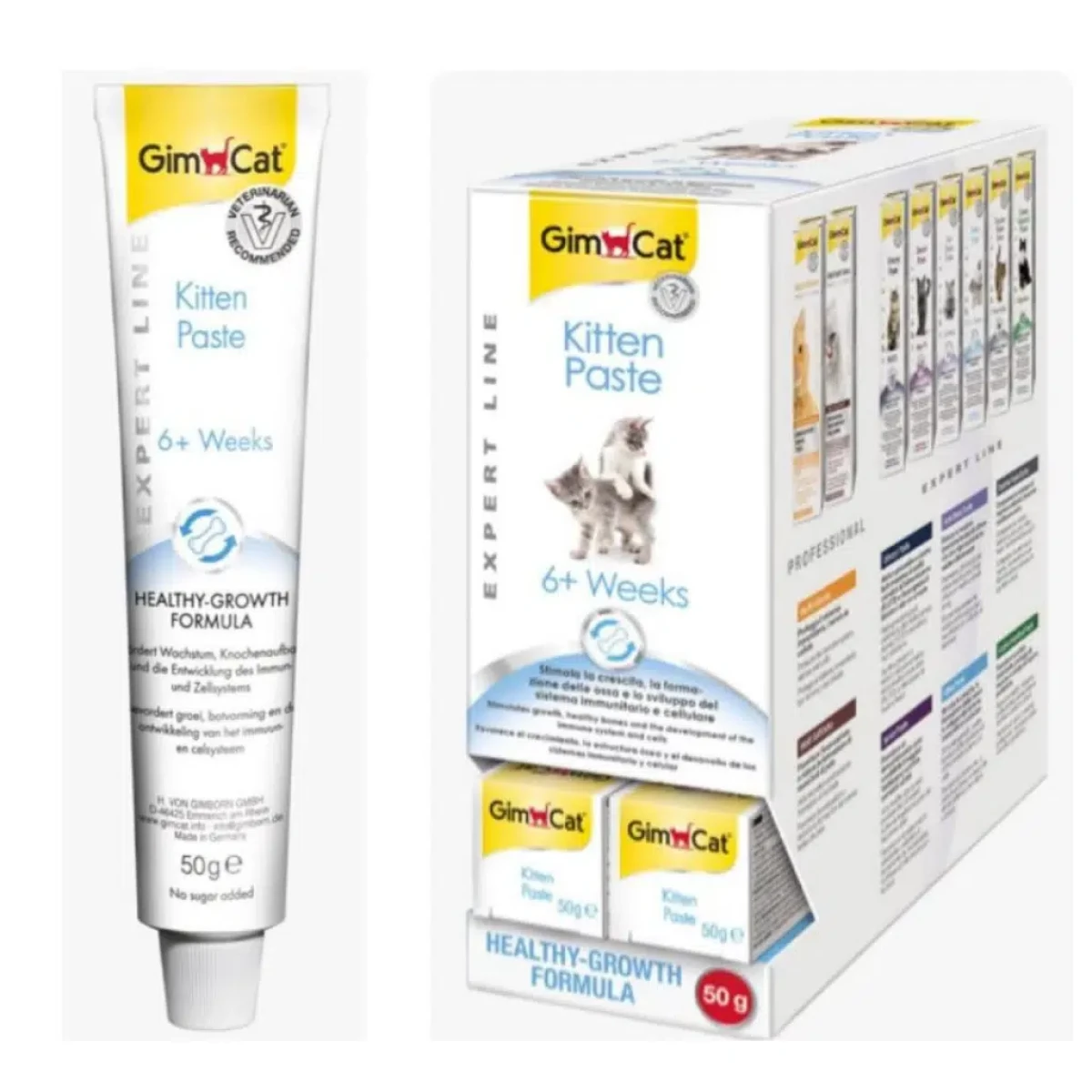 GimCat Kitten Paste Yavru Kedi Macunu 50 Gr