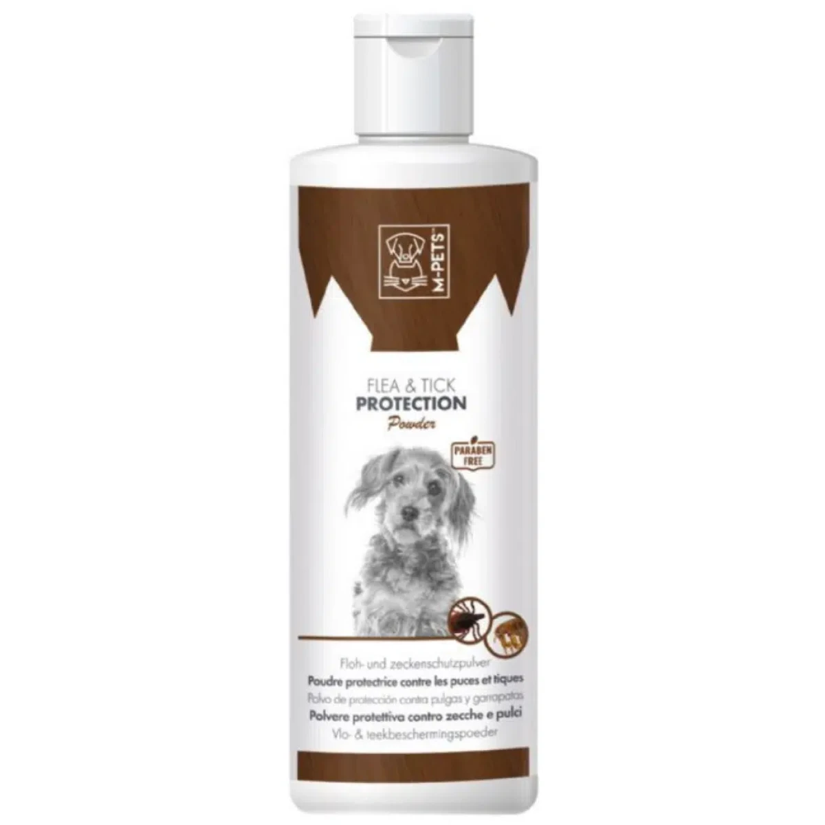 M-PETS Flea & Tick Protection Powder Anti Parazit Köpek Toz Şampuanı 200 Gr