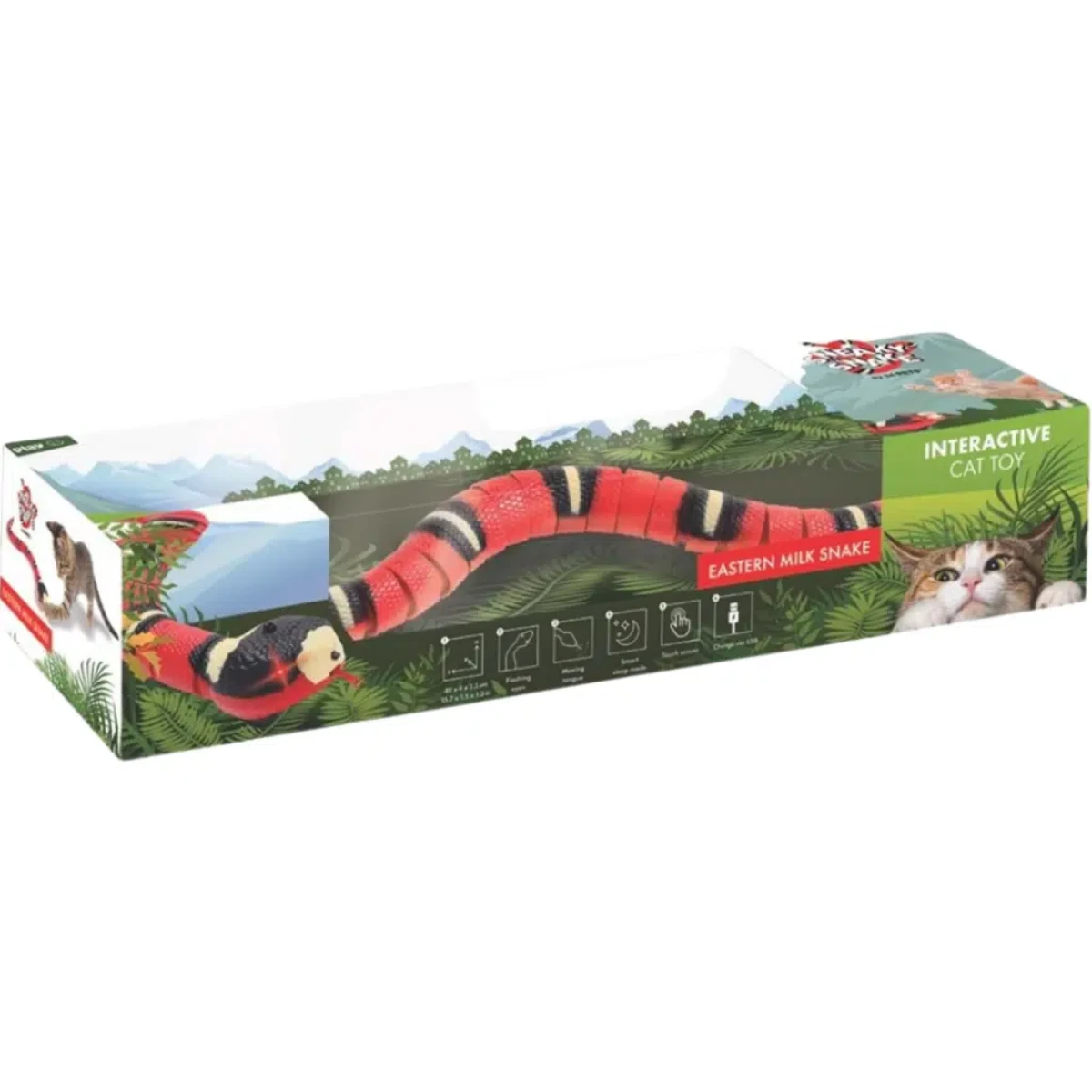 M-Pets Sneaky Snake İnteraktif Kedi Oyuncağı