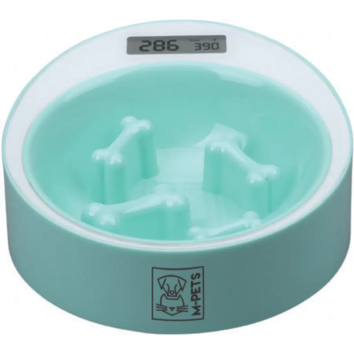M-PETS Yumi Smart Digital Tartılı Yavaş Yeme Mama Kabı