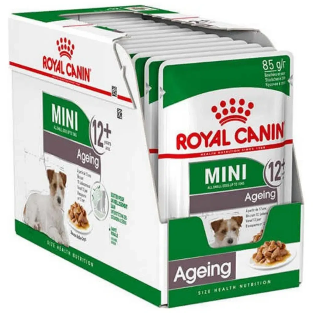 Royal Canin Mini Ageing 12+ Gravy Pouch Yaşlı Köpek Yaş Maması 85 Gr 12 Adet