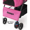 Zampa Flux Kedi & Köpek Arabası Pembe