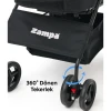Zampa Pure Kedi & Köpek Arabası Siyah